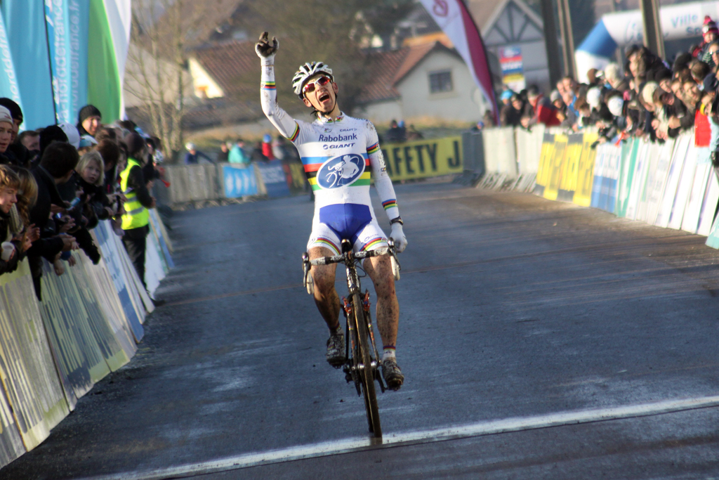 Van der Haar wins U23 race. ©Bart Hazen
