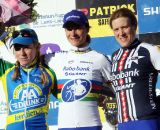 Women's podium