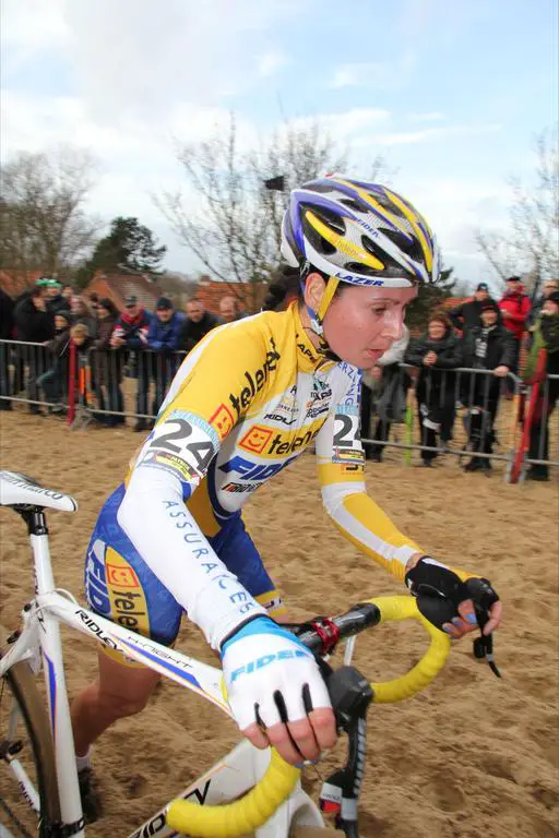 Nikki	 Harris rode a strong race to finish in 7th. ©Thomas van Bracht