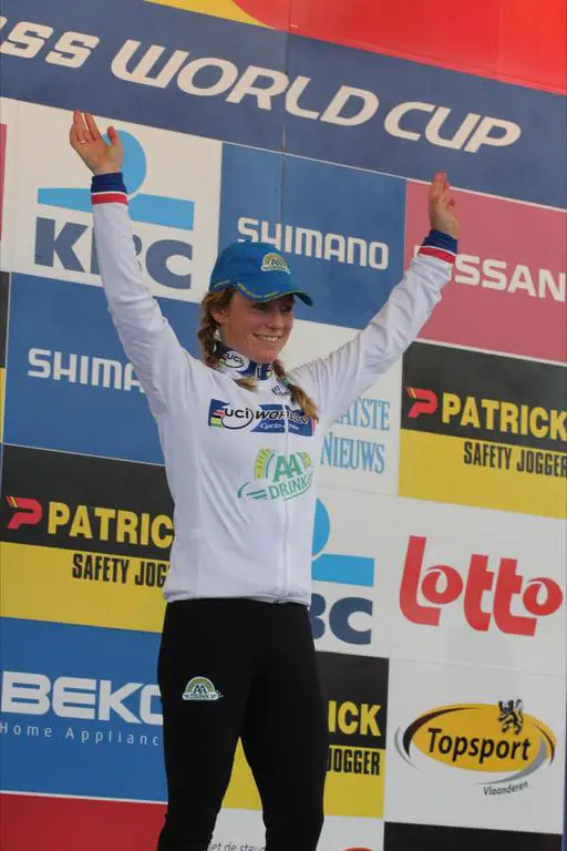 Daphny van den Brand took the win and the series lead. ©Thomas van Bracht