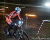 The course was surprisingly well-lit but bike lights were helpful. © Matthew Lasala