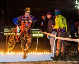 Fire barriers proved to be warm and popular spectating areas. © Matthew Lasala