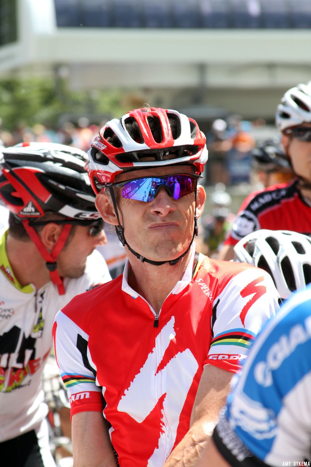 The legend, Ned Overend, ready for the start. ©Amy Dykema