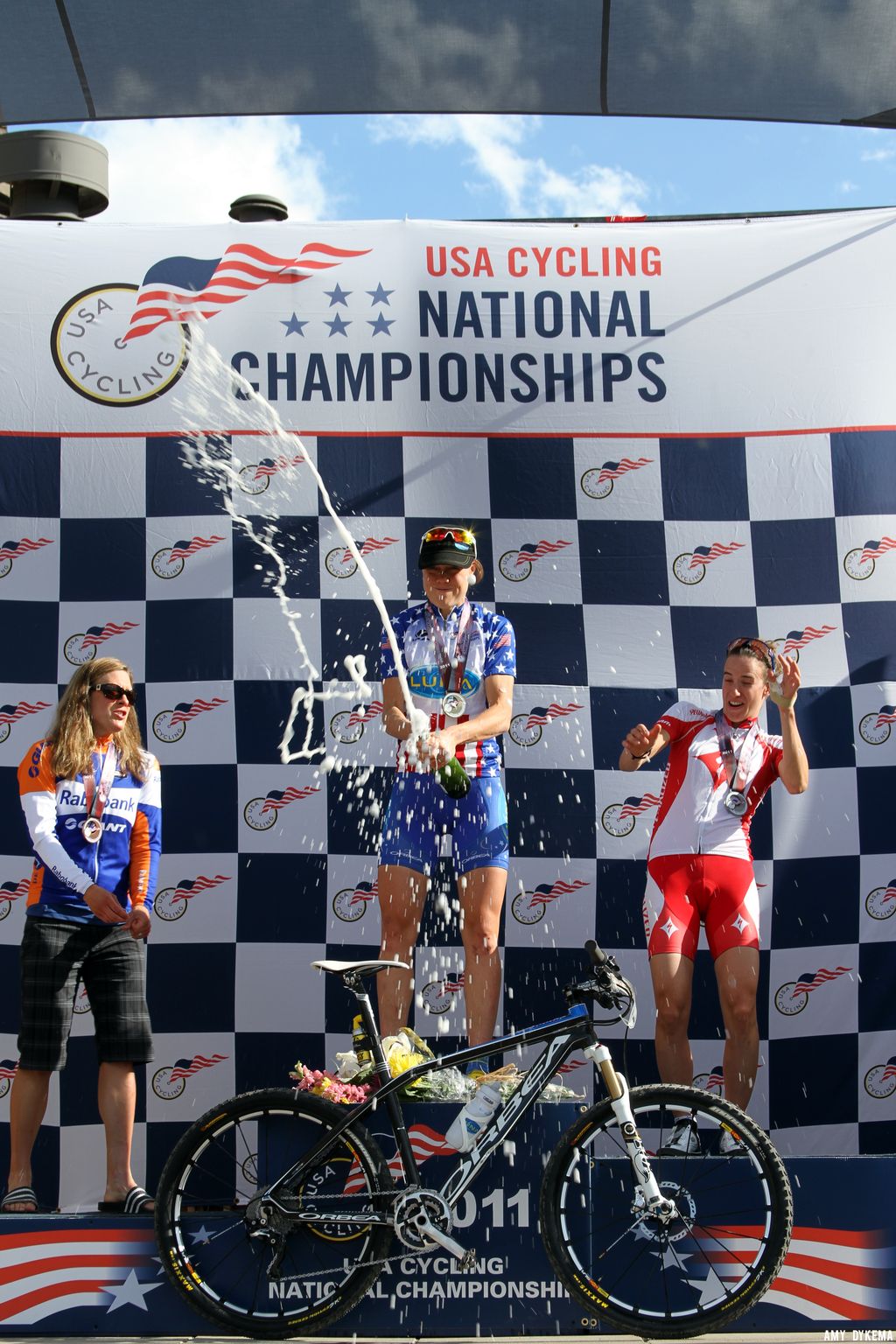 Women\'s Podium. ©Amy Dykema