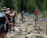 Coming through the rocky trail. ©Amy Dykema