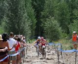 Coming through the rocky trail. ©Amy Dykema