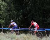 Lea Davison and Katie Compton. ©Amy Dykema