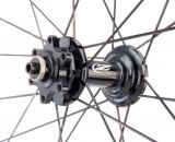 Zipp adds six more spokes to the front wheel to offset braking stresses. photo:Zipp