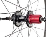 The new 11-speed compatible freehub on Zipp's 303 Firecrest disc brake carbon tubular wheelset. photo: Zipp