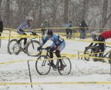 Racers took on wintery conditions © Steve Vorderman