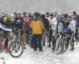 Racers Prepare for a Cold and Slipper Battle © Steve Vorderman 