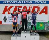 Meek (l), Borem and Dallaire on the elite women&#039;s podium. ? Jeffrey B. Jakucyk