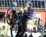 Bart Wellens is still coming back to form. 2009 Zolder Cyclocross World Cup. ? Bart Hazen