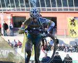 Pauwels in the lead. 2009 Zolder Cyclocross World Cup. ? Bart Hazen