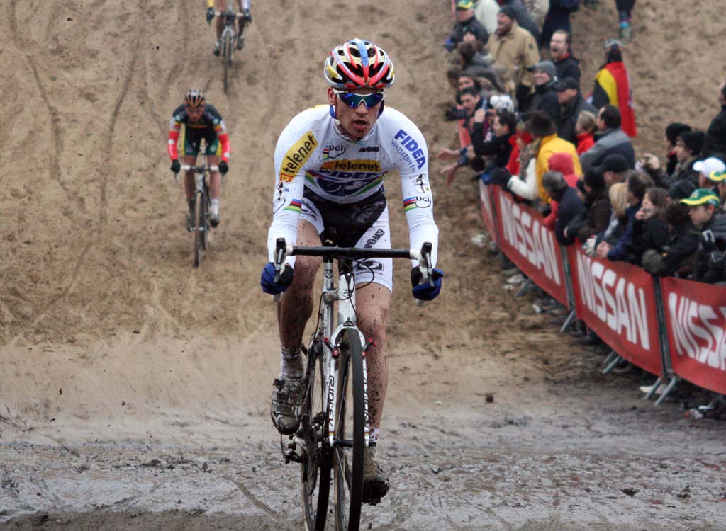The new World Champion held the lead over Nys but couldn\'t keep it. ? Bart Hazen
