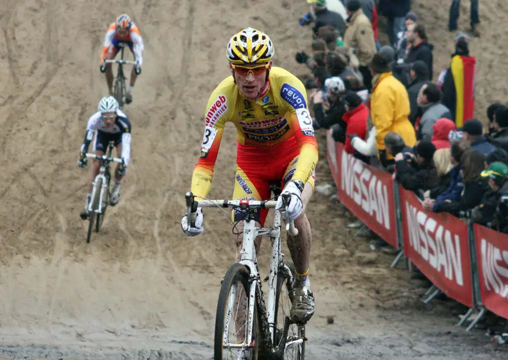 Klaas Vantornout finished fourth in Zonhoven. ? Bart Hazen