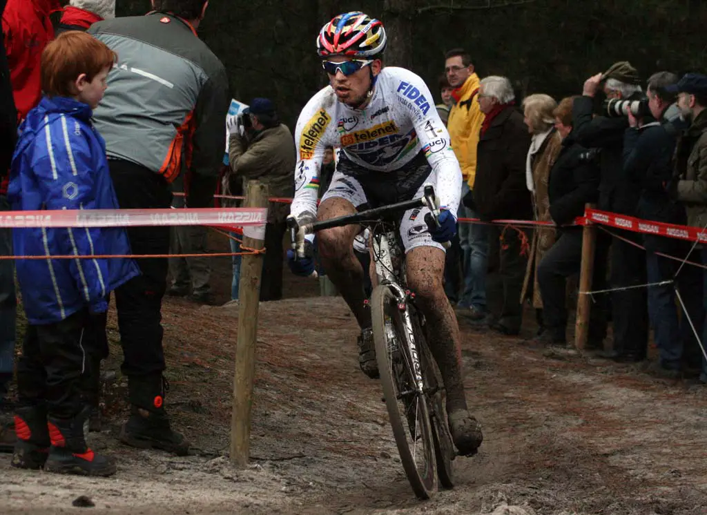 Stybar has carried the rainbow jersey to a podium already. ? Bart Hazen