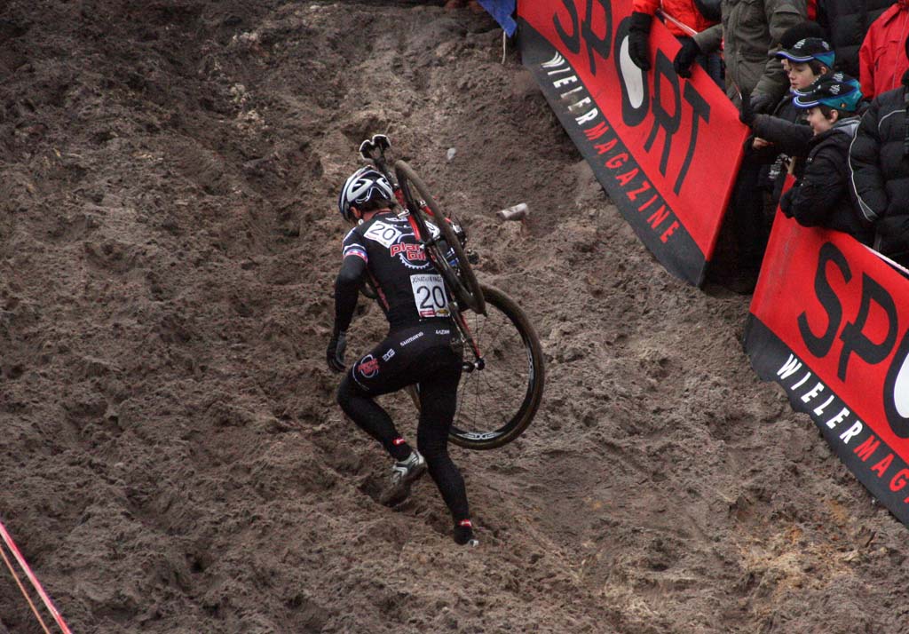 Jonathan Page was thankful for no bad luck in Zonhoven. ? Bart Hazen