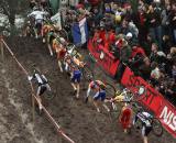 It was a tight race in Zonhoven, right down to the finish © Bart Hazen