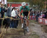 Sven Nys rode a strong race to second place.  © Bart Hazen