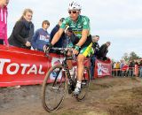 Sven Nys chased hard and finished 26 seconds behind Albert.  © Bart Hazen