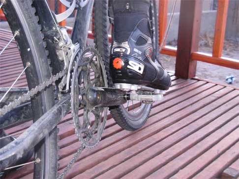 Sidi Diablo GTX from the back © Liz 