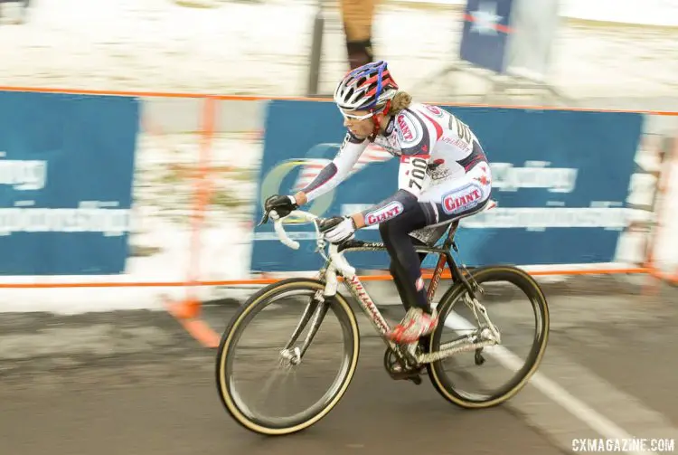 Cody Kaiser in control to win the 2009 Junior Cyclocross National Championship. © Cyclocross Magazine