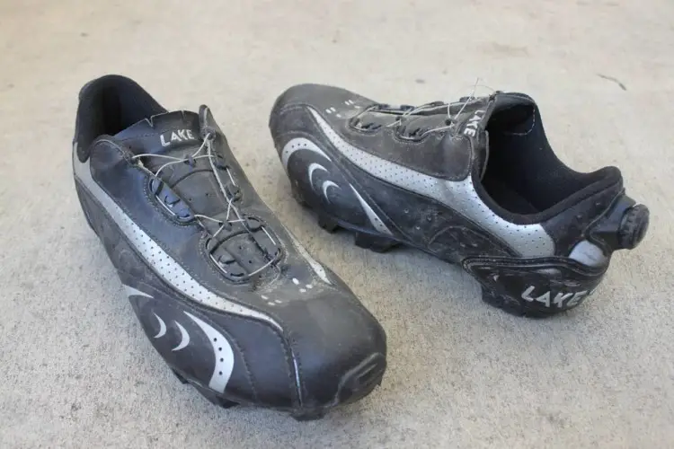 The Lake MX170 mountain biking / cyclocross shoe with Boa closure and adjustment © Cyclocross Magazine