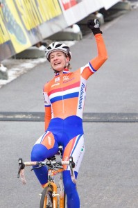 Marianne Vos repeats as Cyclocross World Champion in Tabor. © Joe Sales