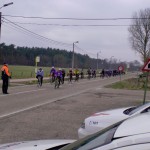 Helen Wyman's Group Gets a Riding Lesson from Police © Helen Wyman