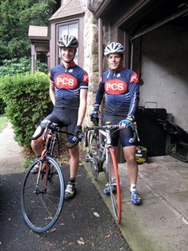 Valentin Schertz and David Berson, Philadelphia Cyclocross School