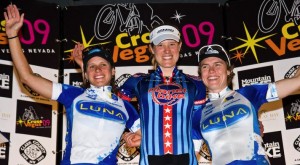 Compton stood on top of the podium at the 2009 edition of CrossVegas. Courtesy Brook Watts.