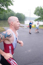 "Iron Mike" Hebe at Warrior Tri Photo by Kevin Zutell