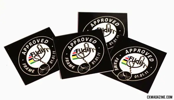 FUCI Frame Approval Stickers from Hans Keller