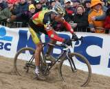 Sven Nys had to settle for second at the 2009 Koksijde World Cup. ©Bart Hazen