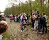 The Paris Roubaix cobbled classic: The Arenberg forest. photo: foto! on flickr