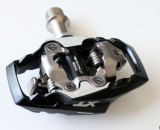Shimano's Deore XT Pedals inherit the same enhancements and body options of the XTR line. © Cyclocross Magazine Shimano's Deore XT Pedals inherit the same enhancements and body options of the XTR line. © Cyclocross Magazine
