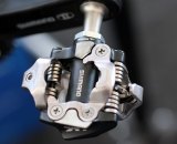 Shimano's Deore XT Pedals inherit the same enhancements and body options of the XTR line. © Cyclocross Magazine Shimano's Deore XT Pedals inherit the same enhancements and body options of the XTR line. © Cyclocross Magazine