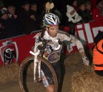 Niels Albert, shown here running to a win in Diegem. © Bart Hazen