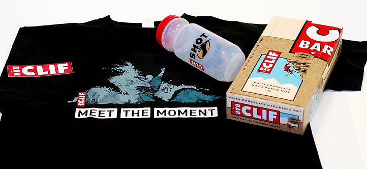 Enter Clif Bars Meet the Moment content, cyclocross style and win some swag.