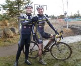 Chris Lowe and Trey Wofford hanging out after the Collegiate Men's Division 2 race. Photo Courtesy of James McCabe Chris Lowe and Trey Wofford hanging out after the Collegiate Men's Division 2 race. Photo Courtesy of James McCabe