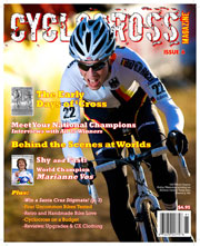 Philipp Walsleben, on Cyclocross Magazine Issue 6