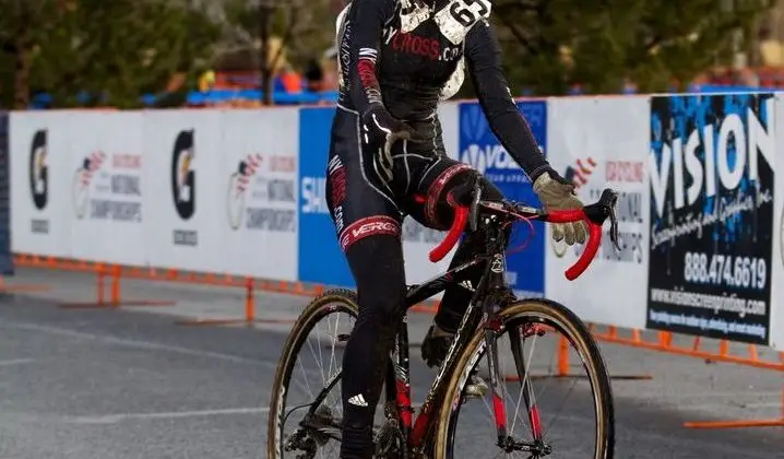 Emma White takes her first cyclocross title but has won a road title before. © Tim Westmore