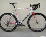The new 2012 Ridley X-Fire PF30 Ultegra cyclocross bike. © Cyclocross Magazine