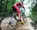 Wilichowski churns through the sand © Natalia Boltukhov | Pedal Power Photography