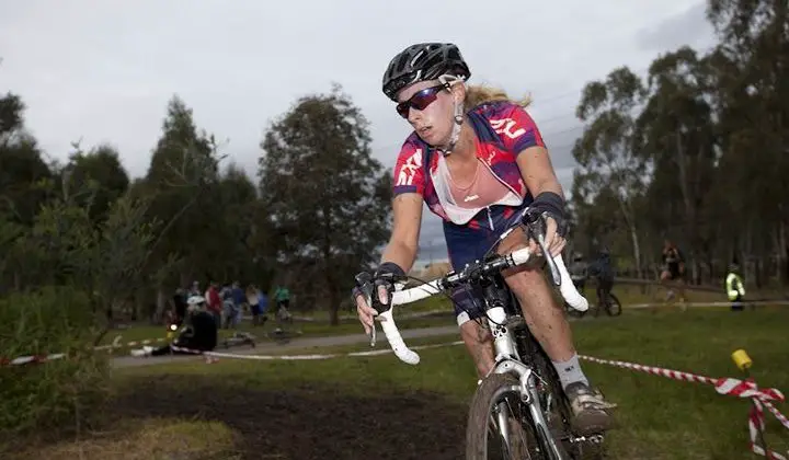 Amy Bradley, winner of the women's race. Photo courtesy of Brendan Bailey