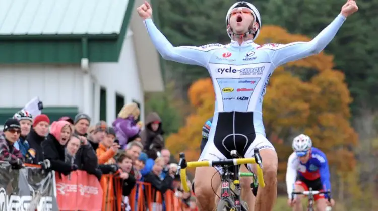 Adam Myerson (Cycle-Smart) gets his first-ever UCI win © Natalia Boltukhova | Pedal Power Photography