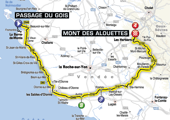 Stage 1 of the Tour De France