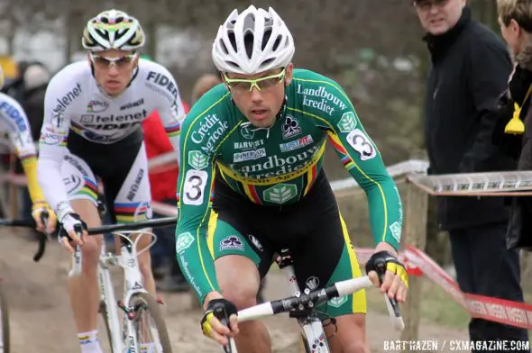 Sven Nys adds the 2011 Fidea Eric Vanderaerden GP to his ever-growing win list. File photo, © Bart Hazen Sven Nys adds the 2011 Fidea Eric Vanderaerden GP to his ever-growing win list. File photo, © Bart Hazen