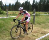 Kathy Sherwin at Raleigh's Midsummer Night's Cyclocross